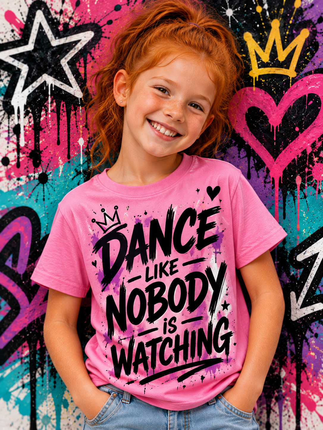 Girls Tee — Dance Like Nobody is Watching