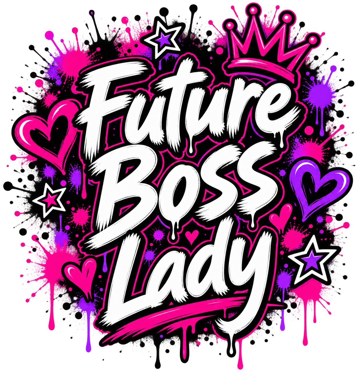 Girls Tee — Future Boss Lady view 2