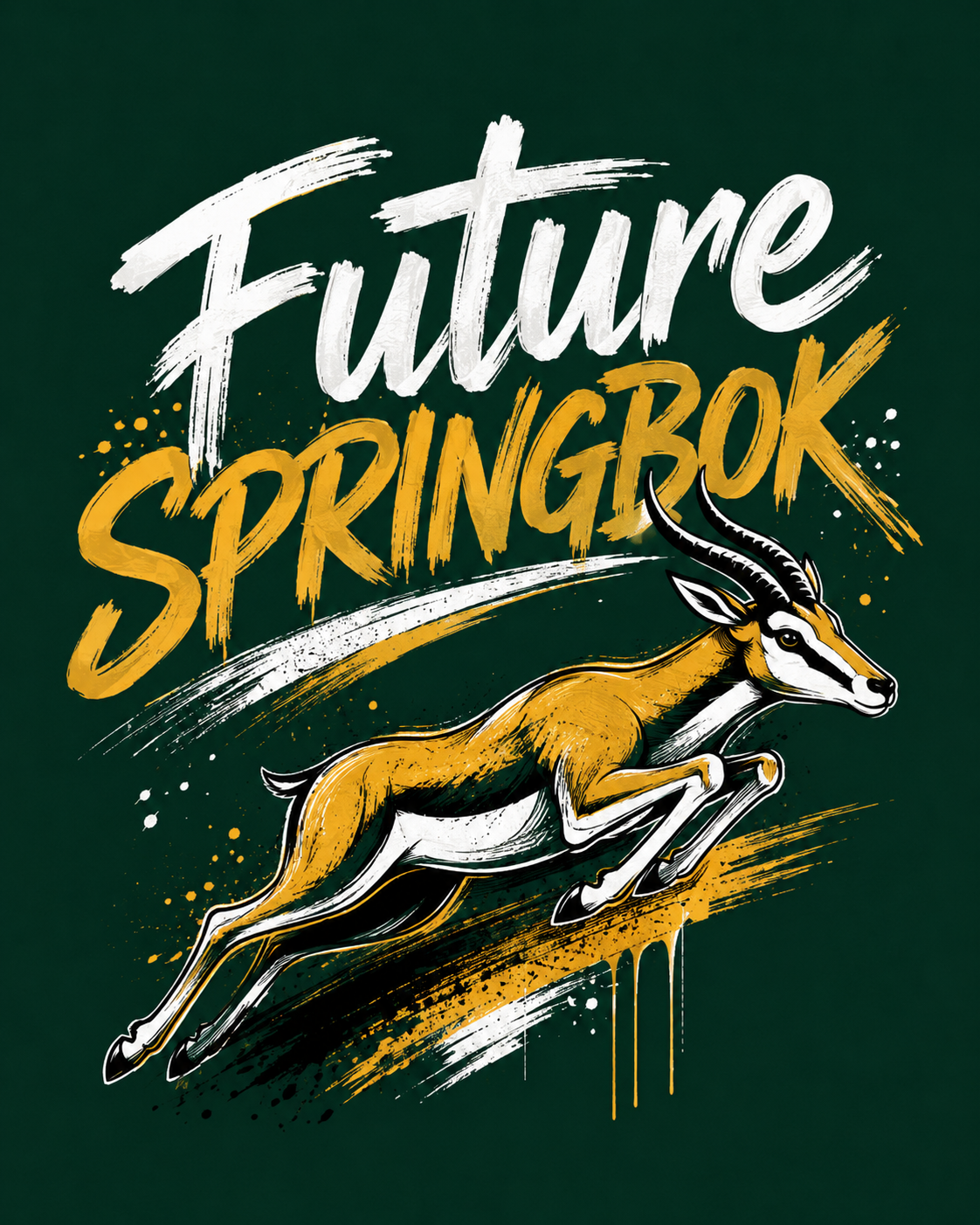 Boys Tee — Future Springbok view 2