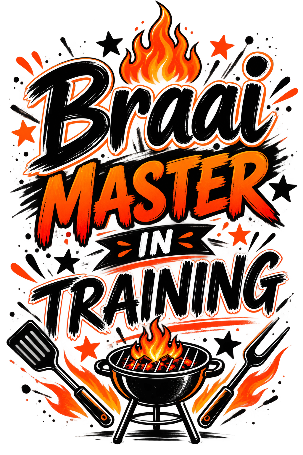 Boys Tee — Braai Master in Training view 3