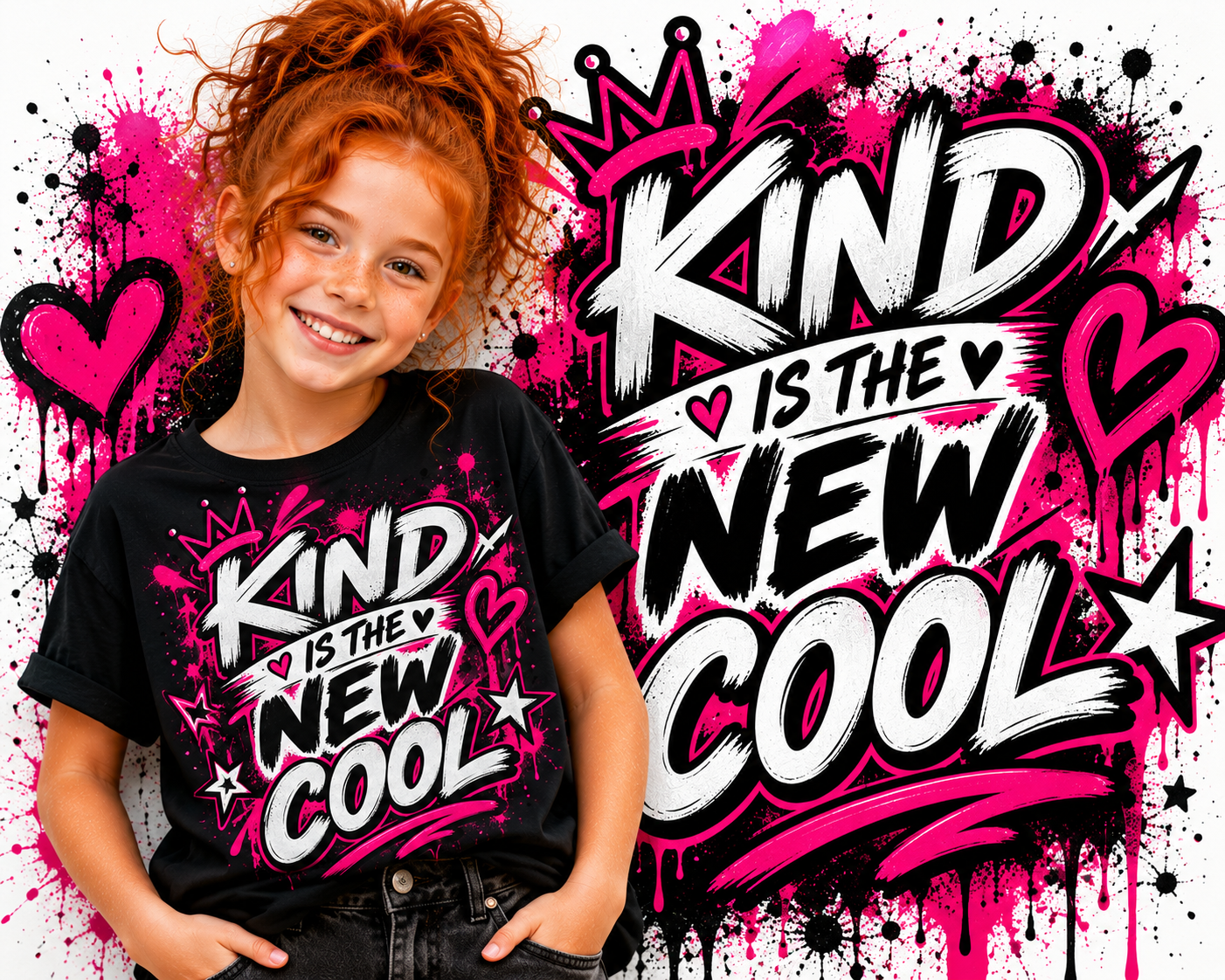 Kids Tee — Kind is the New Cool