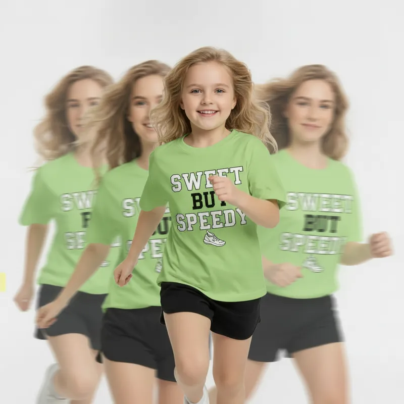 Girls Tee — Sweet but Speedy view 2