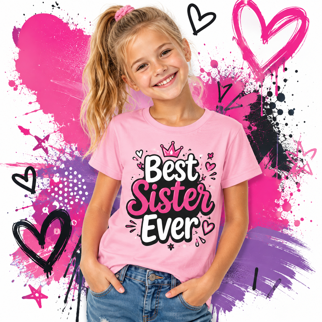 Girls Tee — Best Sister Ever