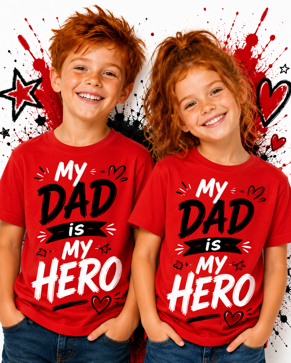 Kids Tee — My Dad is My Hero