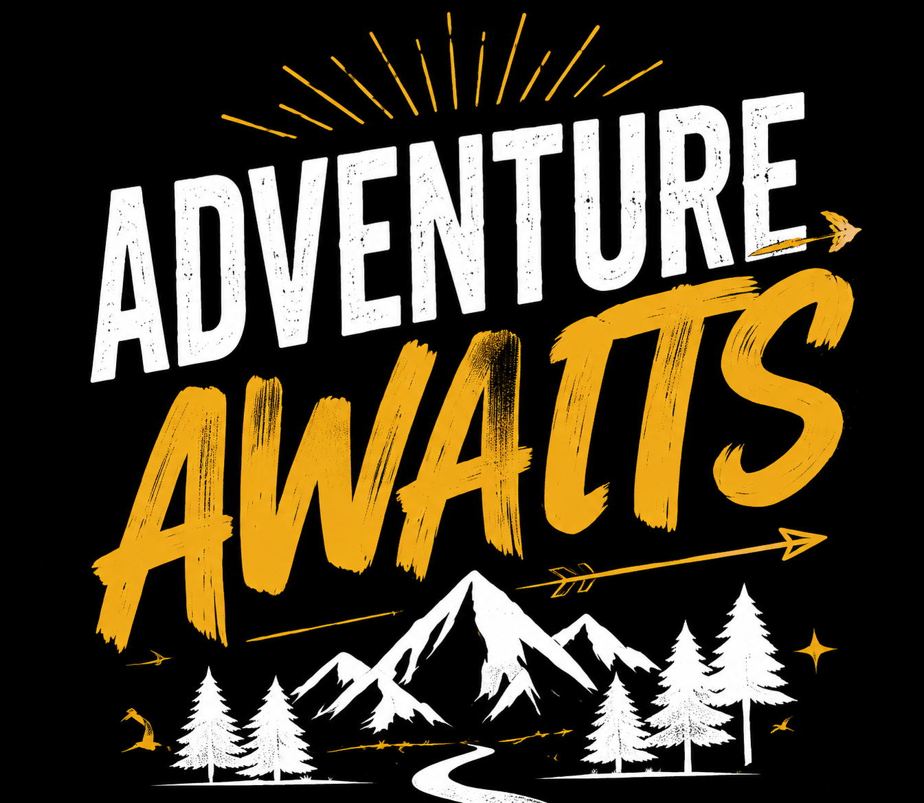 Kids Tee — Adventure Awaits view 2