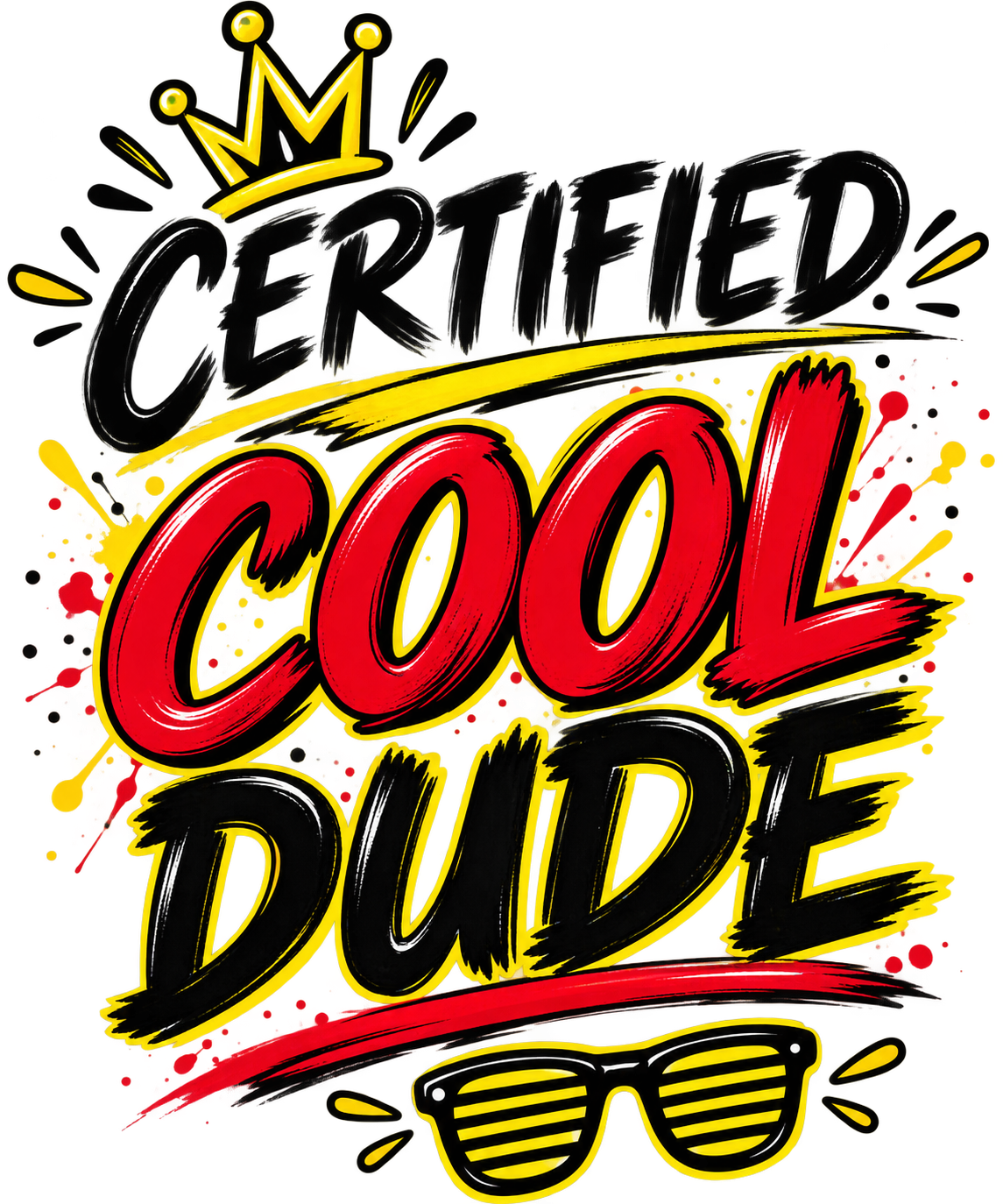 Boys Tee — Certified Cool Dude view 2