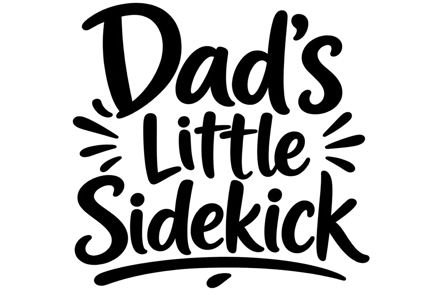 Babygrow — Dad's Little Sidekick view 2