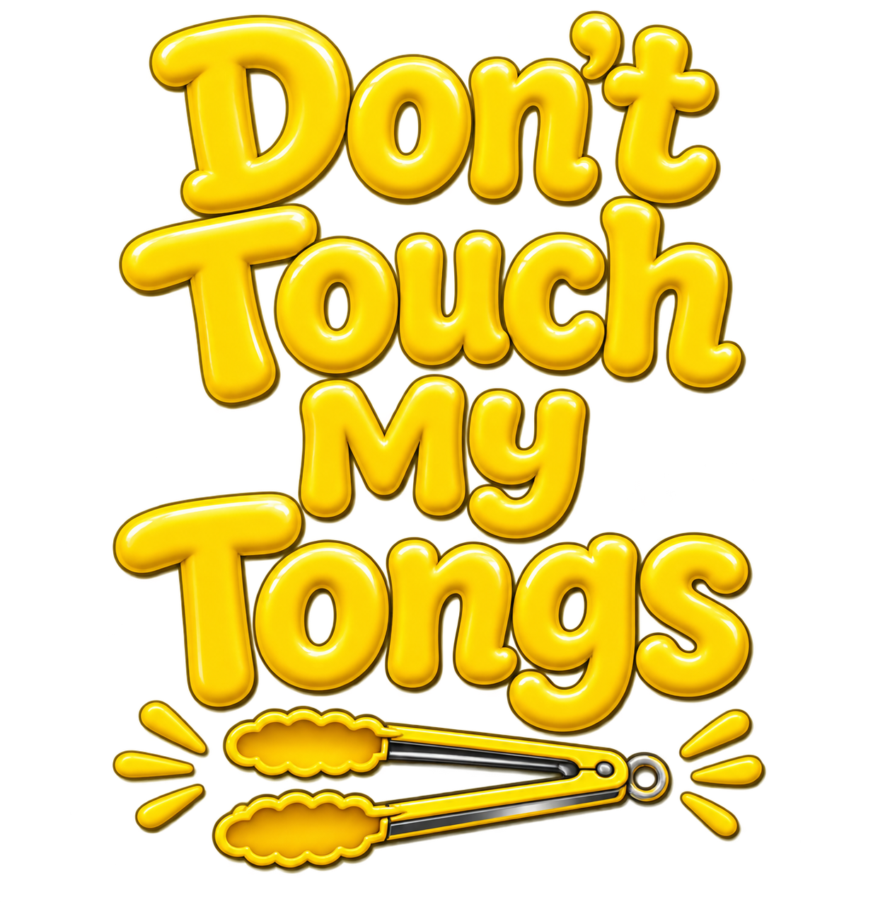 Don't touch my TONGS view 2