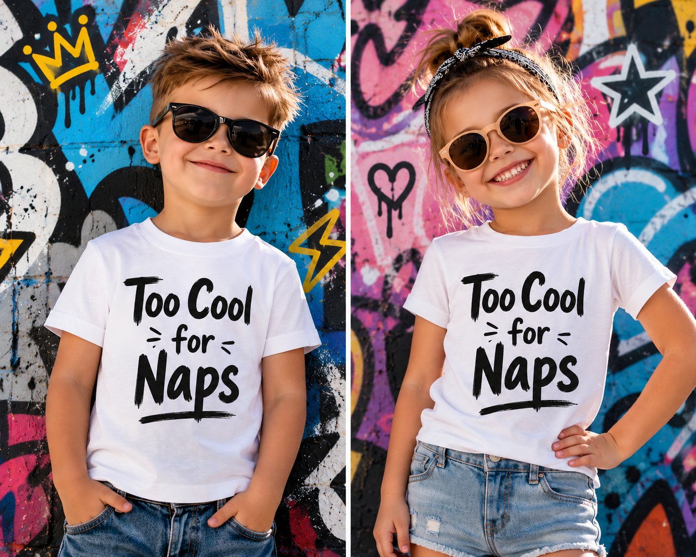 Boys Tee — Too Cool for Naps view 2