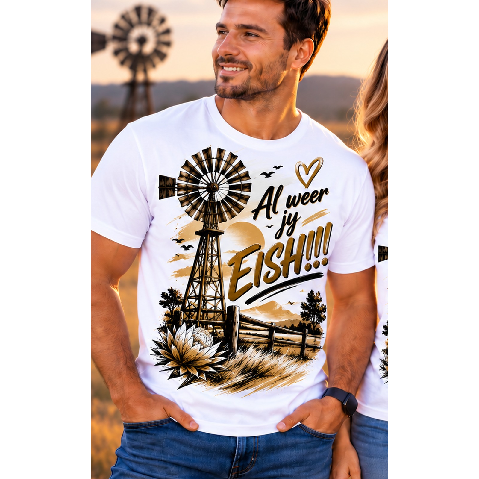 Al Weer Jy – EISH!!!! – Men T-Shirt view 1