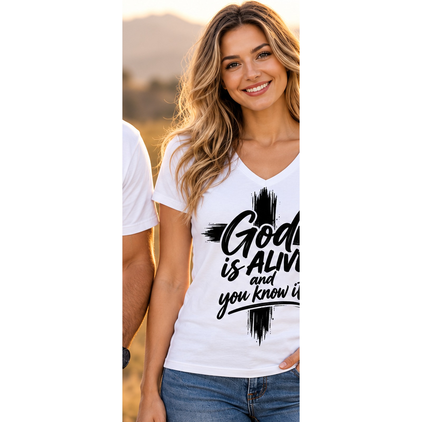 God Is Alive and You Know It – Women T-Shirt view 1