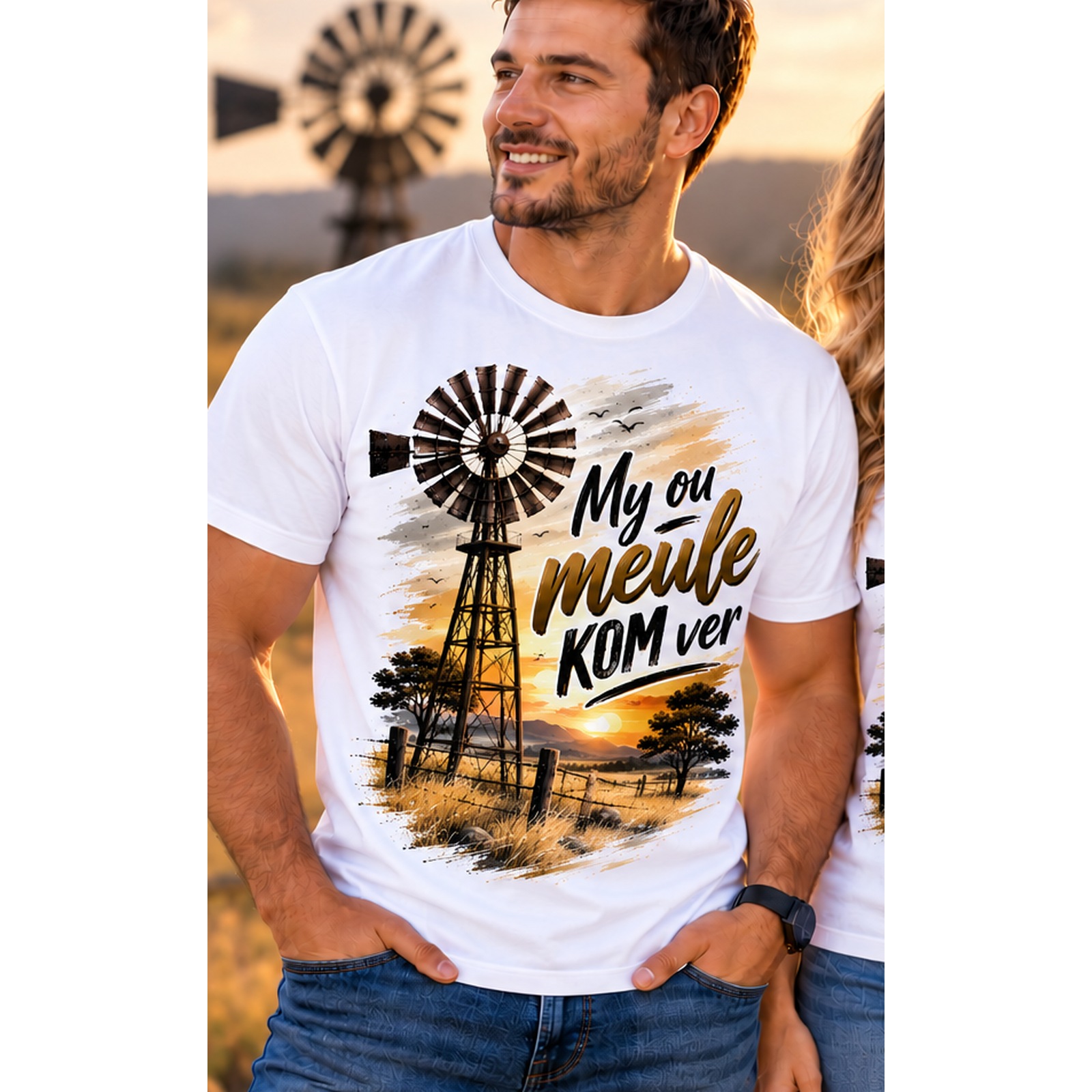 My Ou Meule KOM Ver – Men T-Shirt
